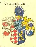 Wappen der Familie von Laineck nach Siebmachers Wappenbuch