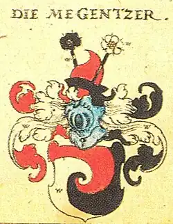 Wappen der Megentzer von Velldorf
