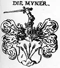 Wappen der Familie Minner von Rietenau