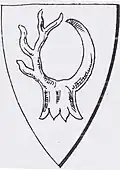 Siegel der bayer. Herren von Günzelhofen (1280)