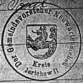 Altes Siegel der Gemeinde Neuwartensleben