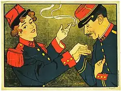 Zigarettenwerbung 1899