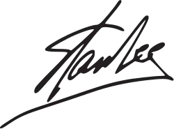 Unterschrift von Stan Lee