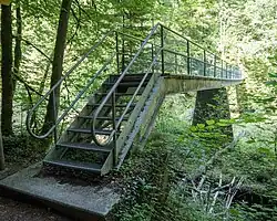 Die neue Sihlsprungbrücke von 1940 im Jahr 2018