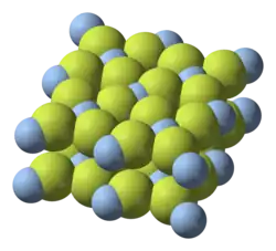 Struktur von Silber(II)-fluorid