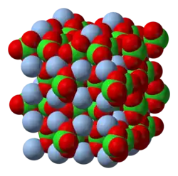 Strukturformel von Silberchlorat