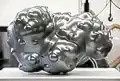 Thermoplastischer Kunststoff "SILVER SKIN", Metall, 56 × 38 × 76 cm, 2006