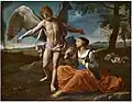Simone Cantarini: Hagar und der Engel