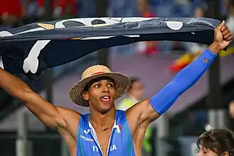 Lorenzo Simonelli bei den Europameisterschaften 2024 in Rom