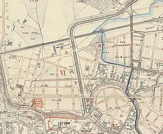Kanalverlauf, 1891