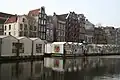 Blumenmarkt-Stände am Singel zwischen Konings- und Muntplein