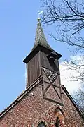 Turm über dem Ostgiebel