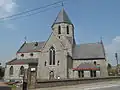 Sint Maria Latem, Kirche: de Onze Lieve Vrouwe Zeven Smartenkerk