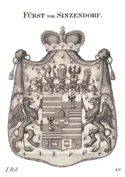 Wappen des Fürsten von Sinzendorf