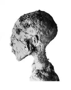 Kopf der Mumie von Siptah