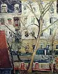 Blumen- / Ecke Lützowstraße in Leipzig (1935)