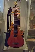 Deutsche Guitarre, gebaut 1800 von Johann Wilhelm Bindernagel in Gotha