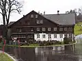 Doppelwohnhaus, im Kern aus dem 17.&nbsp;Jahrhundert
