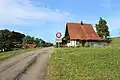 Ortseinfahrt auf der Rengerswilerstrasse