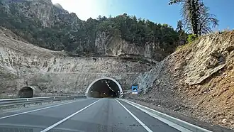 Skërfica-Tunnel