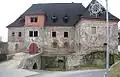 Vorderansicht der Burg Wildstein