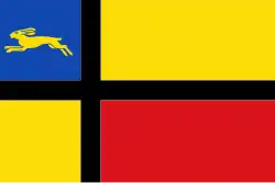Flagge des Ortes Skarsterlân