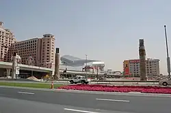 Blick von der Sheikh Zayed Road