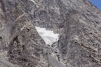 Falling Ice Glacier