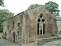 Ruine der Kapelle aus dem 12. Jahrhundert