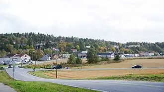 Blick auf Skjeberg
