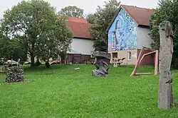 Blick aus Richtung Osten