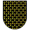 Gegenhermelin in Gold