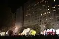 Nächtliches Aufpumpen von Shrek und anderen Figuren (2007)