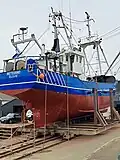 Slipanlage der Werft in Havneby, Dänemark