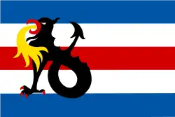 Flagge des Ortes Slochteren