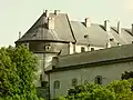 Detailblick auf die Burg