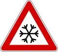 Glättegefahr bei Kälte