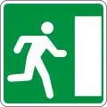 Notausgang rechts