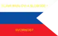 2:3 Flagge der slowakischen Freiwilligenverbände von 1848/1849