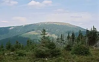 Glatzer Schneeberg aus Richtung Süden