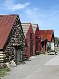 Fischerhütten in Snogebæk