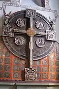 Scheibenkreuz in der Hohnekirche Soest (um 1200)