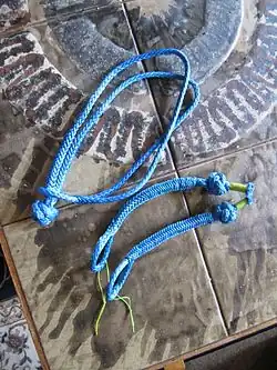 Diamantknoten als Verschluss