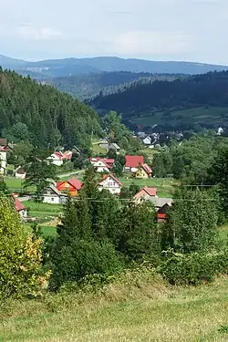 Sicht von der Oźna