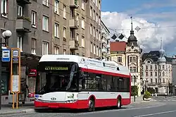 Opava: beim automatischen Eindrahten nach Beendigung der Fahrt mit dem Hilfsmotor