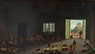 Verwundete paraguayische Soldaten, Gefangene in der Schlacht von Yatay, von Cándido López, 1892. Museo Nacional de Bellas Artes (Buenos Aires)