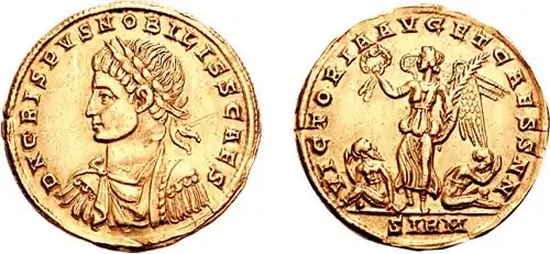 Solidus des Crispus
