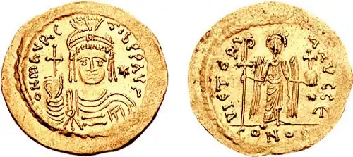Solidus des Maurikios