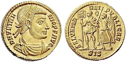 Solidus des Vetranio