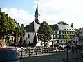 Blick über den Gräfrather Markt
